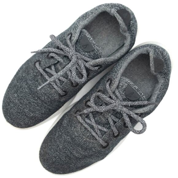 Allbirds Black Wool Runners Sneakers Size 11 - Picture 2 of 11